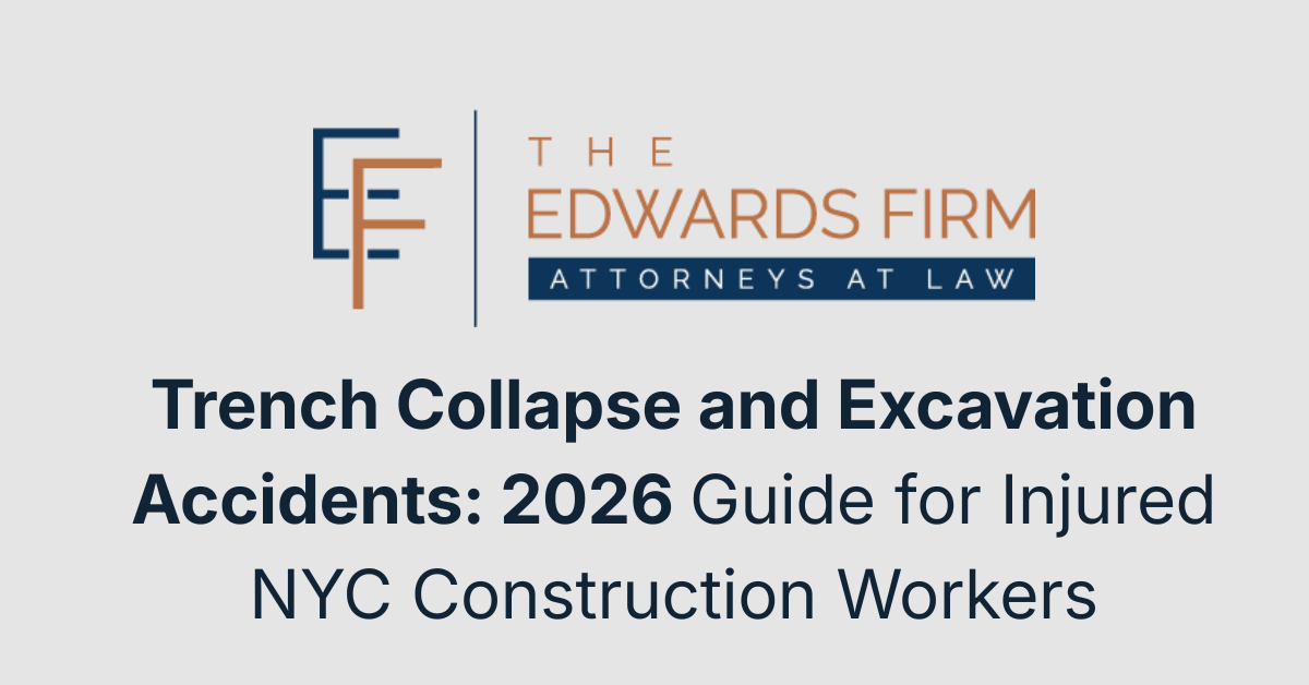 Trench Collapse and Excavation Accidents